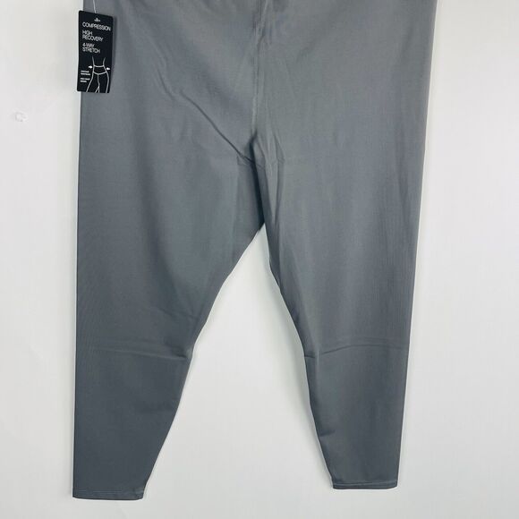 New INC International Concepts Womans 1X Set of 3 Compression Leggings Grey NWT - Picture 6 of 13